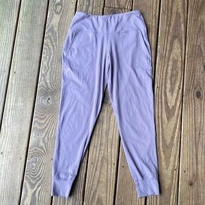 Womens Yogalicious Cuffed Lilac Joggers